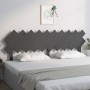 Solid gray pine wood bed headboard 196x3x80.5 cm by vidaXL, Headboards and footboards - Ref: Foro24-819242, Price: 39,52 €, D...