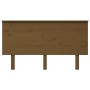 Honey brown pine wood bed headboard 144x6x82.5 cm by vidaXL, Headboards and footboards - Ref: Foro24-819173, Price: 50,98 €, ...