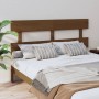 Honey brown solid pine wood bed headboard 154x3x81 cm by vidaXL, Headboards and footboards - Ref: Foro24-819078, Price: 46,46...