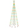 Weihnachtsbaum mit Spitze 310 bunte LEDs 300 cm von vidaXL, Weihnachtsbäume - Ref: Foro24-343556, Preis: 45,16 €, Rabatt: %