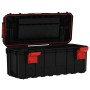 Black and red toolbox 65x28x31.5 cm by vidaXL, Toolboxes - Ref: Foro24-152101, Price: 54,99 €, Discount: %