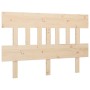 Solid pine wood bed headboard 153.5x3x81 cm by vidaXL, Headboards and footboards - Ref: Foro24-819125, Price: 39,02 €, Discou...