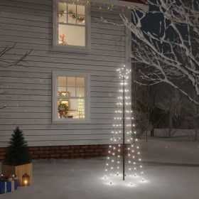 Weihnachtsbaum mit Spitze 108 kaltweiße LEDs 180 cm von vidaXL, Weihnachtsbäume - Ref: Foro24-343551, Preis: 35,04 €, Rabatt: %