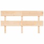 Solid pine wood bed headboard 154x3x81 cm by vidaXL, Headboards and footboards - Ref: Foro24-819075, Price: 45,22 €, Discount: %