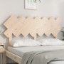 Solid pine wood bed headboard 141x3x80.5 cm by vidaXL, Headboards and footboards - Ref: Foro24-819220, Price: 35,99 €, Discou...