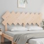 Solid pine wood bed headboard 159.5x3x80.5 cm by vidaXL, Headboards and footboards - Ref: Foro24-819230, Price: 39,66 €, Disc...