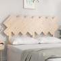 Solid pine wood bed headboard 151.5x3x81 cm by vidaXL, Headboards and footboards - Ref: Foro24-819225, Price: 42,08 €, Discou...