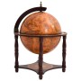 Globe Weinregal Massivholz Eukalyptusbraun von vidaXL, Wein- und Spirituosenschränke - Ref: Foro24-343473, Preis: 118,74 €, R...