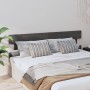 Solid gray pine wood bed headboard 184x3x81 cm by vidaXL, Headboards and footboards - Ref: Foro24-819087, Price: 46,77 €, Dis...