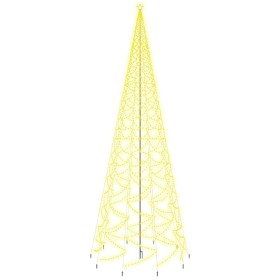 Árbol de Navidad con pincho 3000 LED blanco cálido 800 cm de vidaXL, Arboles de navidad - Ref: Foro24-343578, Precio: 204,78 ...