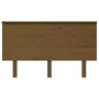 Honey brown solid pine wood bed headboard 139x6x82.5cm by vidaXL, Headboards and footboards - Ref: Foro24-819168, Price: 61,3...