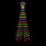 Árbol de Navidad con pincho 108 LED de colores 180 cm de vidaXL, Arboles de navidad - Ref: Foro24-343552, Precio: 35,04 €, De...