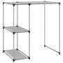 Estantería sobre lavadora hierro gris 87x55x90,5 cm de vidaXL, Toalleros - Ref: Foro24-343146, Precio: 25,07 €, Descuento: %