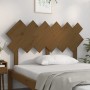 Honey brown solid pine wood bed headboard 132x3x81cm by vidaXL, Headboards and footboards - Ref: Foro24-819218, Price: 34,99 ...