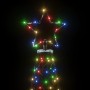 Christmas tree with spike 3000 colorful LEDs 800 cm by vidaXL, Christmas trees - Ref: Foro24-343580, Price: 322,97 €, Discoun...