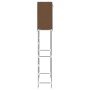 2-tier brown iron washing machine shelf 71x29.5x170.5cm by vidaXL, Towel racks - Ref: Foro24-343138, Price: 18,99 €, Discount: %