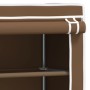 2-tier brown iron washing machine shelf 71x29.5x170.5cm by vidaXL, Towel racks - Ref: Foro24-343138, Price: 18,99 €, Discount: %