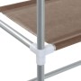 2-tier brown iron washing machine shelf 71x29.5x170.5cm by vidaXL, Towel racks - Ref: Foro24-343138, Price: 18,99 €, Discount: %