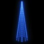 Árbol de Navidad en asta de bandera 310 LED azul 300 cm de vidaXL, Luces de Navidad - Ref: Foro24-343524, Precio: 23,99 €, De...