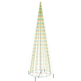 Conical Christmas tree 1134 colorful LEDs 230x800 cm by vidaXL, Christmas trees - Ref: Foro24-343501, Price: 175,61 €, Discou...