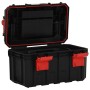 Black and red toolbox 45x28x26.5 cm by vidaXL, Toolboxes - Ref: Foro24-152099, Price: 35,57 €, Discount: %