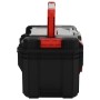 Black and red toolbox 45x28x26.5 cm by vidaXL, Toolboxes - Ref: Foro24-152099, Price: 35,57 €, Discount: %