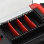 Black and red toolbox 45x28x26.5 cm by vidaXL, Toolboxes - Ref: Foro24-152099, Price: 35,57 €, Discount: %