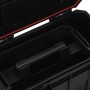 Black and red toolbox 45x28x26.5 cm by vidaXL, Toolboxes - Ref: Foro24-152099, Price: 35,57 €, Discount: %