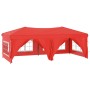 Folding party tent with side walls red 3x6 m by vidaXL, Tents and gazebos - Ref: Foro24-93548, Price: 227,79 €, Discount: %