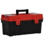 Set de cajas de herramientas 2 pzas polipropileno negro y rojo de vidaXL, Cajas de herramientas - Ref: Foro24-152103, Precio:...