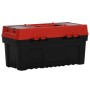 Set de cajas de herramientas 2 pzas polipropileno negro y rojo de vidaXL, Cajas de herramientas - Ref: Foro24-152103, Precio:...