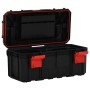 Caja de herramientas negra y roja 55x28x26,5 cm de vidaXL, Cajas de herramientas - Ref: Foro24-152100, Precio: 44,75 €, Descu...