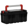 Caja de herramientas negra y roja 55x28x26,5 cm de vidaXL, Cajas de herramientas - Ref: Foro24-152100, Precio: 44,75 €, Descu...