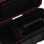 Caja de herramientas negra y roja 55x28x26,5 cm de vidaXL, Cajas de herramientas - Ref: Foro24-152100, Precio: 44,75 €, Descu...