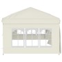 Carpa para fiestas plegable con paredes laterales crema 3x6 m de vidaXL, Carpas y cenadores - Ref: Foro24-93543, Precio: 226,...