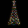 Árbol de Navidad con pincho 200 LED de colores 180 cm de vidaXL, Arboles de navidad - Ref: Foro24-343568, Precio: 72,13 €, De...