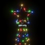 Árbol de Navidad con pincho 200 LED de colores 180 cm de vidaXL, Arboles de navidad - Ref: Foro24-343568, Precio: 72,13 €, De...