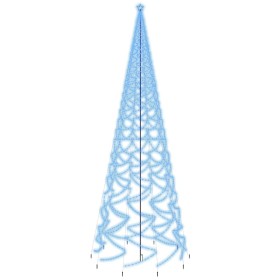 Christmas tree with spike 3000 blue LEDs 800 cm by vidaXL, Christmas trees - Ref: Foro24-343581, Price: 215,99 €, Discount: %