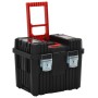 Black and Red Polypropylene Tool Cart by vidaXL, Tool cabinets - Ref: Foro24-152098, Price: 57,99 €, Discount: %