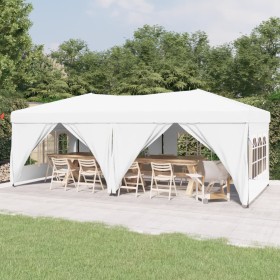 Folding party tent with side walls white 3x6 m by vidaXL, Tents and gazebos - Ref: Foro24-93545, Price: 267,89 €, Discount: %