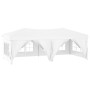 Folding party tent with side walls white 3x6 m by vidaXL, Tents and gazebos - Ref: Foro24-93545, Price: 270,07 €, Discount: %