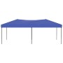 Carpa para fiestas plegable azul 3x6 m de vidaXL, Carpas y cenadores - Ref: Foro24-93535, Precio: 178,23 €, Descuento: %