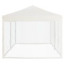 Carpa para fiestas plegable con paredes laterales crema 3x6 m de vidaXL, Carpas y cenadores - Ref: Foro24-93550, Precio: 211,...