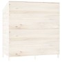 Cobertizo de jardín madera de abeto maciza blanco 102x52x112 cm de vidaXL, Cobertizos - Ref: Foro24-152183, Precio: 185,96 €,...