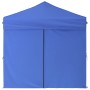 Faltbares Partyzelt mit blauen Seitenwänden 2x2 m von vidaXL, Zelte und Pavillons - Ref: Foro24-93500, Preis: 113,09 €, Rabat...