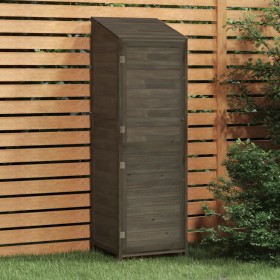 Cobertizo de jardín madera maciza abeto antracita 55x52x174,5cm de vidaXL, Cobertizos - Ref: Foro24-152188, Precio: 185,76 €,...