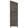 Cobertizo de jardín madera maciza abeto antracita 55x52x174,5cm de vidaXL, Cobertizos - Ref: Foro24-152188, Precio: 185,76 €,...