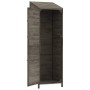 Cobertizo de jardín madera maciza abeto antracita 55x52x174,5cm de vidaXL, Cobertizos - Ref: Foro24-152188, Precio: 185,76 €,...