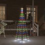 Christmas tree on flagpole 108 multicolored LED lights 180 cm by vidaXL, Christmas lights - Ref: Foro24-343521, Price: 27,09 ...