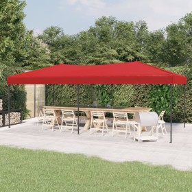 Carpa para fiestas plegable rojo 3x6 m de vidaXL, Carpas y cenadores - Ref: Foro24-93541, Precio: 211,16 €, Descuento: %